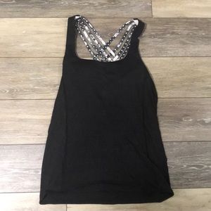 Women’s lu lu lemon built in sports bra tank top